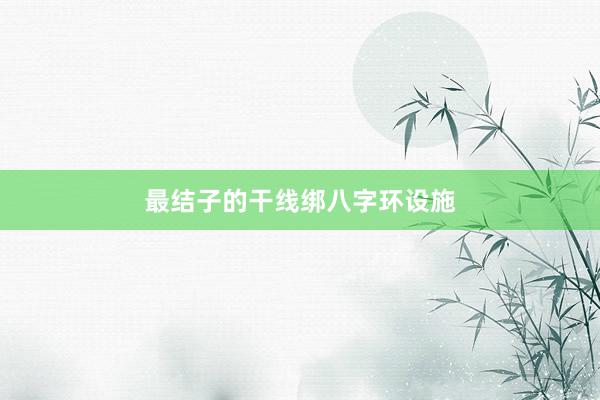 最结子的干线绑八字环设施